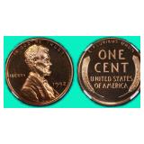 1952 Lincoln Cent NGC Proof-67 RD CAMEO