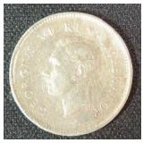 SlVER 1942 South Africa 3 Pence