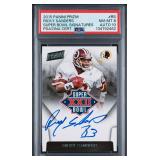 POP 1/0 2015 SIGNED RICKY SANDERS S.B. PSA 8/10