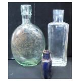 Three (3) 19th Century Bottles incl. R.T. Lomax