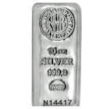 TEN oz .9999 Fine Silver Bar