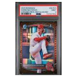 POP 6/16 QUINN MATHEWS Bowman Reptilian (RC) PSA 9