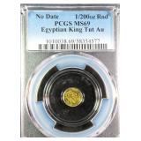 1/200 Troy Ounce .999 Fine Gold Round PCGS MS69