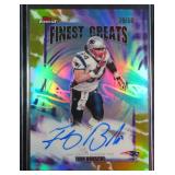 #29/50Tedy Bruschi SIGNED Topps Finest Greats