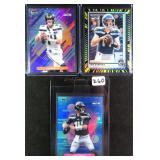 Three (3) #d Sam Darnold Seahawk Cards