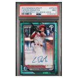 #20/199 SIGNED CARSON DEMARTINI (RC) PSA 9