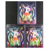 Three (3) Nice Bo Nix 2024 Select Prizm (RCs)