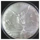 2013 Mexico 1 oz Silver Libertad, .999 Fine Silver
