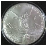2013 Mexico 1 oz Silver Libertad, .999 Fine Silver