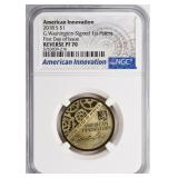 2018-S 1st Patent Reverse Proof FDOI NGC Proof-70