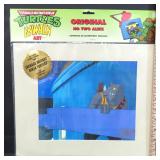 TMNT Animation Cel Art with COA
