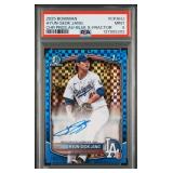 2025 HYUN-SEOK JANG SIGNED 1st Bowman PSA 9
