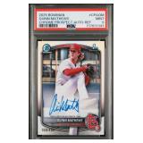 #168/499 QUINN MATHEWS SIGNED (RC) PSA 9