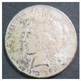 1935-D Silver Peace Dollar, $49.19 Melt Value