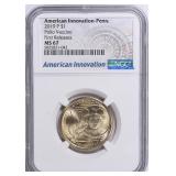 2019-P Innovation Dollar Polio Vaccine FR NGC MS67