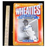 Willie Mays Signed 1992 Wheaties Box with Beckett
