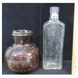 TWO (2) 19th Century Bottles incl.  16 oz Bovril