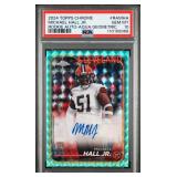 #170/199 POP 3/0 SIGNED MICHAEL HALL JR. RC PSA 10