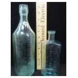 TWO (2) 19th Century Bottles incl. William Hill