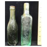 TWO (2) Old 19th Century Bottles