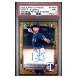 POP 4/1 #46/50 Devin Fitz-Gerald SIGNED (RC) PSA 9