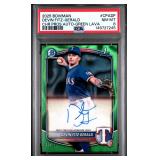 POP 4/8 #82/99 SIGNED DEVIN FITZ-GERALD (RC) PSA 8