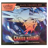 Unopened Pokemon Elite Trainer Box Chaos Rising