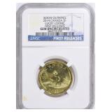 Canada 2014 Dollar Lucky Loonie Sochi NGC MS-65