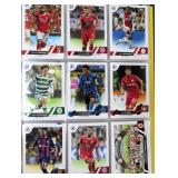 One Hundred Eighty (180) 2023 Topps Soccer Cards