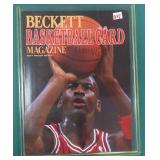 1990 Beckett Basketball #1 with Michael Jordan