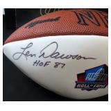 Len Dawson Signed HOF Football, Estate Find
