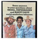 1981 Autographed Earl Campbell Skoal Pamphlet