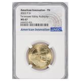 2022-P Innovation $ Tennessee Vlly Auth NGC MS-67