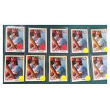 TEN (10) 1978 Topps Pete Rose Baseball Cards