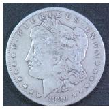 1890-O Silver Morgan Dollar, $48 Melt 8-5-26