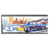 1996 Sunoco Tow Truck with Snow Plow