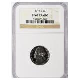 1977-S Jefferson Nickel NGC Proof-69 CAMEO