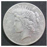1926-S Silver Peace Dollar, $48.07 Melt Value
