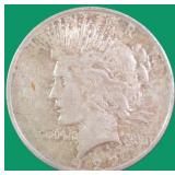 1922-D Silver Peace Dollar, $49.19 Melt Value