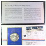 1971 Space FDC with Sterling Silver Coin