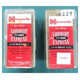 Ninety-Six (96) Hornady 17 HMR Varmint Express