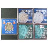Five (5) COPY Coins with NO Precious Metal Content