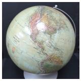 NO SHIP: Vintage Replogle True To Life Globe