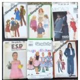 SIX (6) Vintage Clothing Patterns
