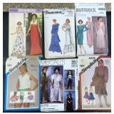 SIX (6) Vintage Clothing Patterns