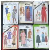 SIX (6) Vintage Clothing Patterns