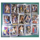 Fifteen (15) Stephen Curry Basketball Cards