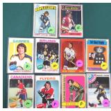 Eight (8) Vintage Hockey Star Cards