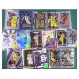 Sixteen (16) LeBron James Basketball Cards