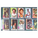 TEN (10) 1976-1977 Topps Basketball Cards